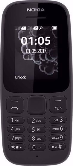 گوشی نوکیا (بدون گارانتی) 2017 105 | حافظه 4 مگابایت ا Nokia 105 2017 (Without Garanty) 4 MB